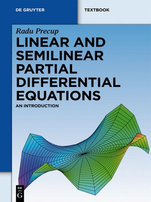 cover image of Linear and Semilinear Partial Differential Equations
